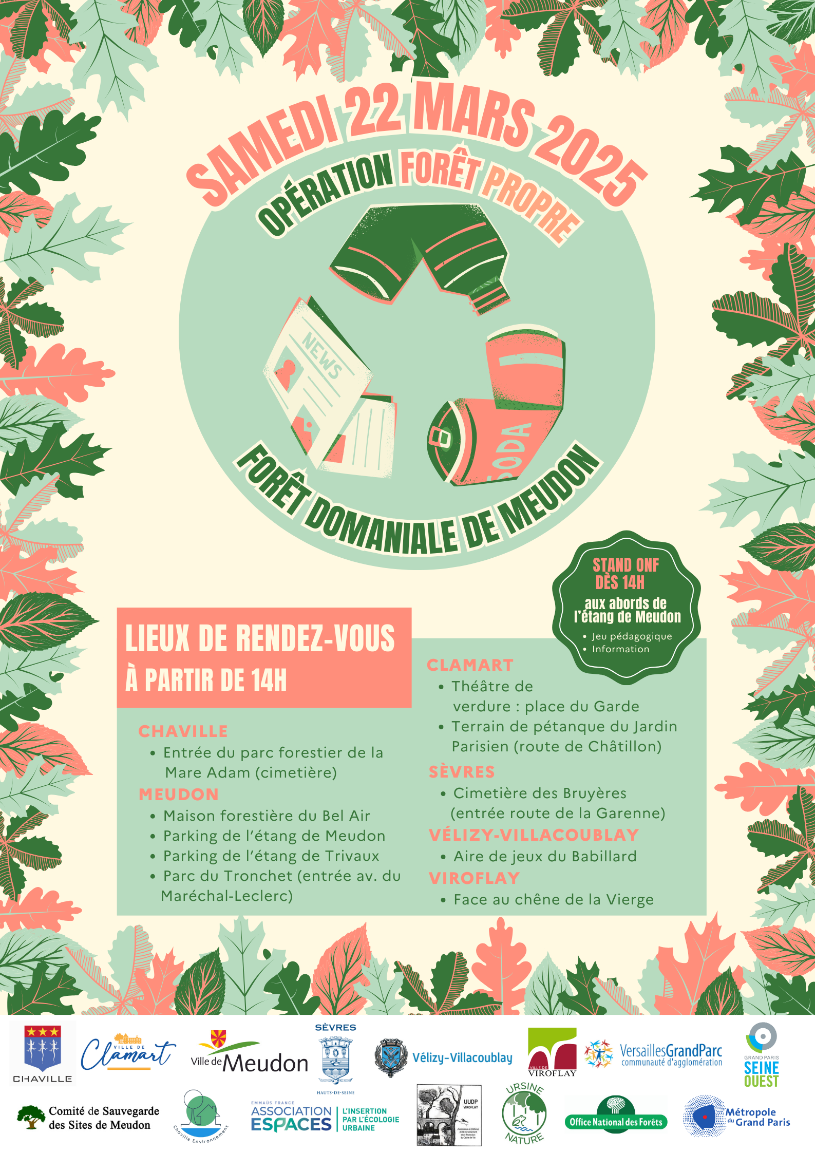 Affiche - Opération forêt propre Meudon 2025.png